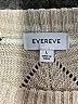 Evereve Chevron-herringbone Tan Pullover Sweater Size L - photo 7