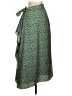 Solei Polka Dots Green Casual Skirt Size 0 - photo 2