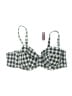 Adore Me Checkered-gingham Green Swimsuit Top Size XL - photo 1