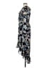Chico's 100% Polyester Paisley Blue Casual Dress Size Med (1) - photo 5