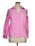Zara Pink Long Sleeve Button-Down Shirt Size XL - photo 1