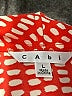 CAbi Red Short Sleeve Blouse Size L - photo 7