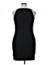Connected Apparel Graphic Black Cocktail Dress Size 14 - photo 2