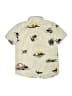 O'Neill Print Ivory Short Sleeve Button-Down Shirt Size M - photo 2