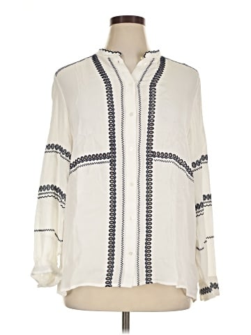 Reiss Long Sleeve Blouse (view 1)