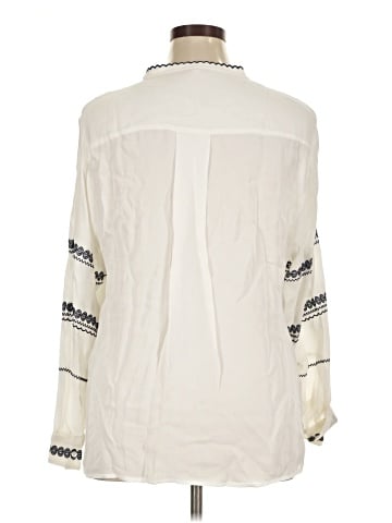 Reiss Long Sleeve Blouse (view 2)
