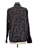 Nordstrom Rack 100% Polyester Paisley Brown Long Sleeve Blouse Size M - photo 2