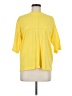 Miki Yellow Short Sleeve Turtleneck Size M - photo 1