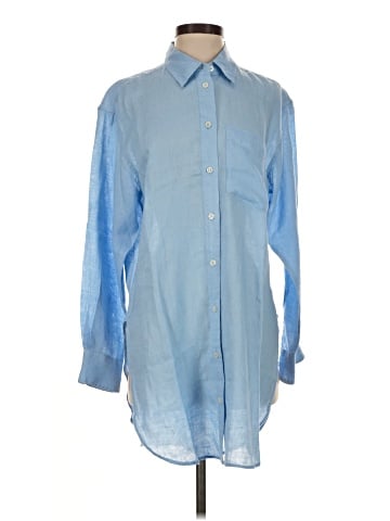 Gap Long Sleeve Button-Down Shirt (view 1)
