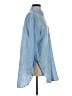 Gap Solid Blue Long Sleeve Button-Down Shirt Size XS - photo 4