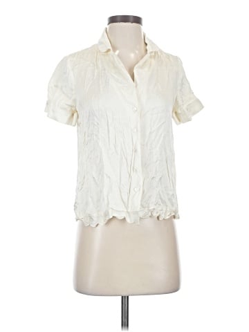 BHLDN Short Sleeve Blouse (view 1)