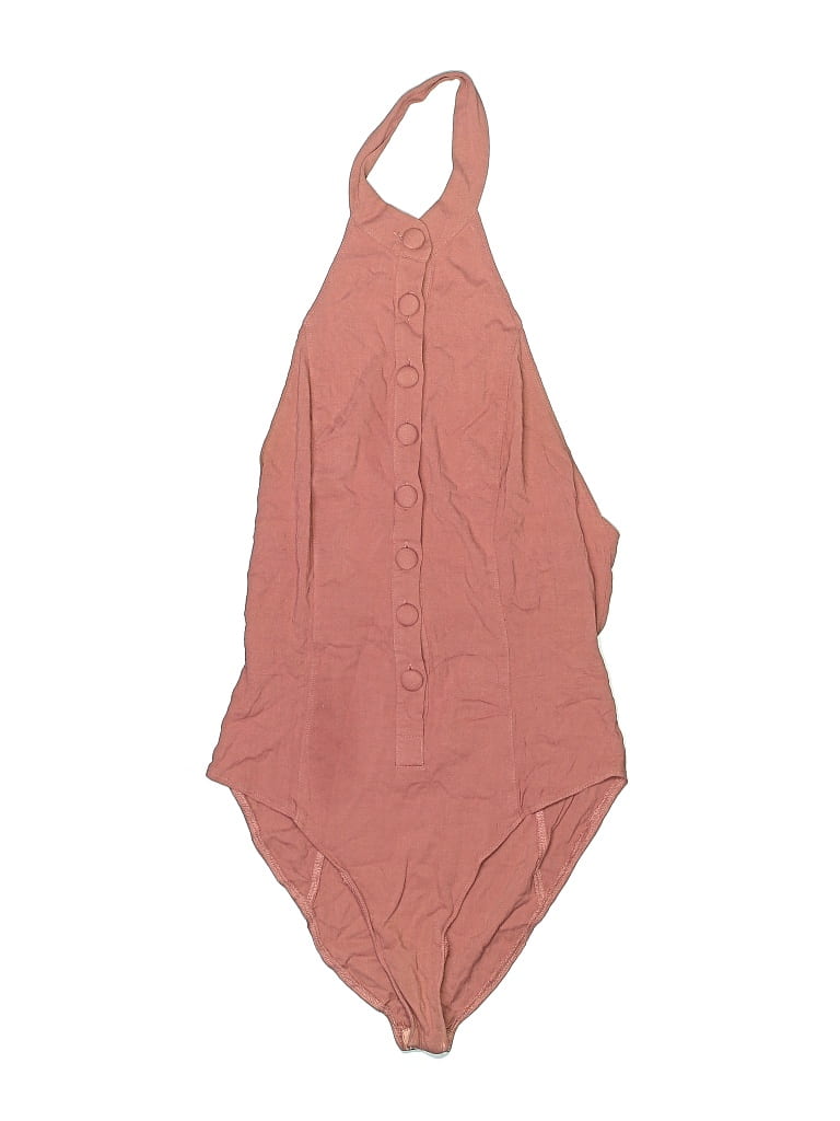 Pre-owned Intimately By Free People Bodysuit In Pink