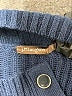 J. McLaughlin Blue Turtleneck Sweater Size S - photo 7