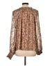 Ramy Brook Brown Long Sleeve Blouse Size L - photo 2