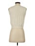 Double Zero 100% Cotton Ivory Sweater Vest Size S - photo 2