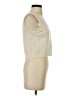 Double Zero 100% Cotton Ivory Sweater Vest Size S - photo 4