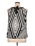 Worthington 100% Polyester Black Sleeveless Blouse Size XL - photo 2