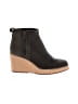 TOMS Black Wedges Size 7 1/2 (wide) - photo 1