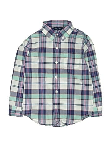 Janie and Jack Long Sleeve Button-Down Shirt (view 1)
