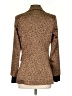 B.yu Animal Print Brown Blazer Size S - photo 2