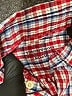 Vineyard Vines Checkered-gingham Red Long Sleeve Button-Down Shirt Size M (12-14) - photo 3