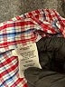 Vineyard Vines Checkered-gingham Red Long Sleeve Button-Down Shirt Size M (12-14) - photo 4