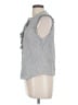 J.Crew Gray Sleeveless Blouse Size 12 - photo 5