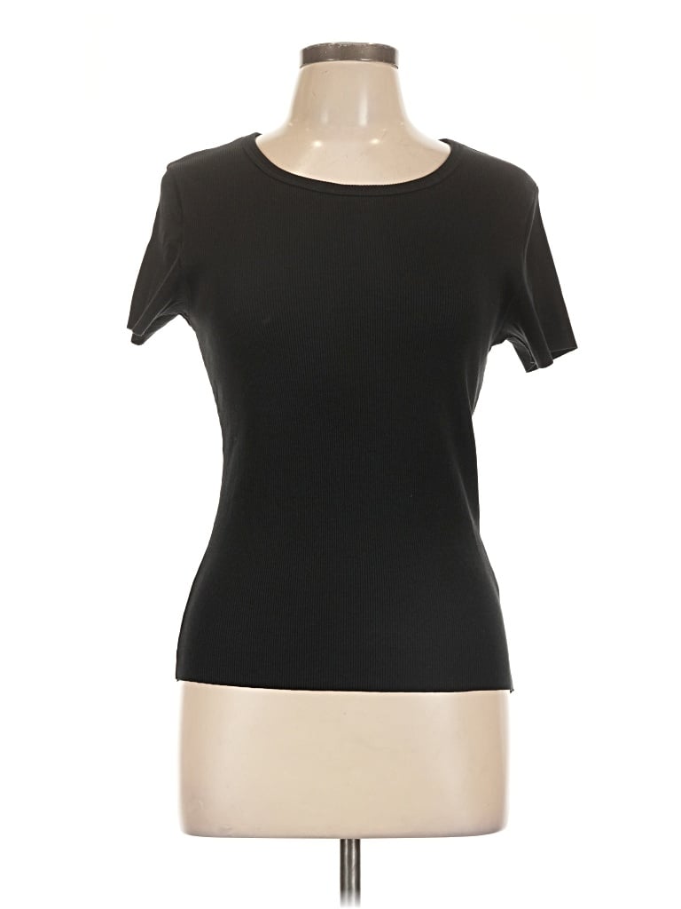 Pre-owned Nation Ltd Short Sleeve T-shirt In Black