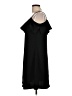 Zara Basic Solid Black Casual Dress Size L - photo 5