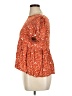 Shein Curve Orange Short Sleeve Blouse Size 16 Plus (2) - photo 5
