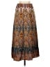 Scoop Paisley Orange Casual Skirt Size XS - photo 1