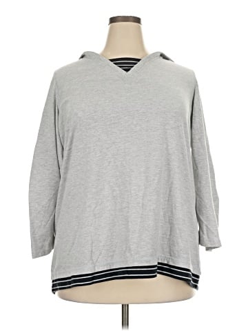 Woman Within 3/4 Sleeve T-Shirt (view 1)