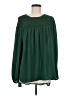 CeCe 100% Polyester Green Long Sleeve Blouse Size M - photo 1