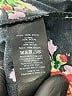 ASOS 100% Modal Floral Black Casual Pants Size 26 - photo 5