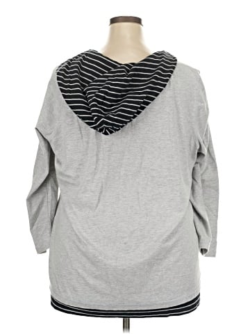 Woman Within 3/4 Sleeve T-Shirt (view 2)