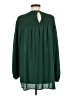 CeCe 100% Polyester Green Long Sleeve Blouse Size M - photo 2