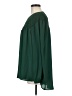 CeCe 100% Polyester Green Long Sleeve Blouse Size M - photo 5