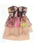 ASOS 100% Polyester Graphic Pink Cocktail Dress Size 4 - photo 1