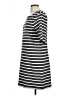 Gap Stripes Gray Casual Dress Size L (tall) - photo 5
