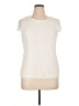 Tommy Hilfiger Ivory Short Sleeve Top Size XL - photo 1