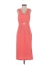 BCBGeneration 100% Recycled Polyester Solid Pink Cocktail Dress Size 0 - photo 1