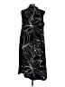 Chico's 100% Polyester Graphic Black Cocktail Dress Size Lg (2.5) - photo 2
