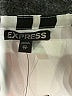 Express 100% Polyester Graphic Black Casual Dress Size XS - photo 4