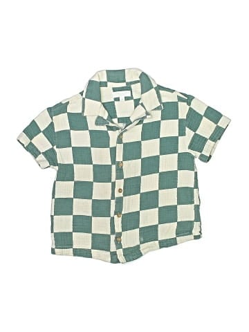 Grayson Mini Short Sleeve Button-Down Shirt (view 1)