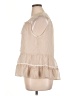 Tommy Hilfiger 100% Polyester Tan Sleeveless Blouse Size XL - photo 5