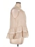 Tommy Hilfiger 100% Polyester Tan Sleeveless Blouse Size XL - photo 4
