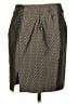 Antonio Melani 100% Polyethylene Houndstooth Brown Formal Skirt Size 6 - photo 2