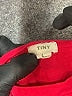 Tiny 100% Rayon Pink Sleeveless T-Shirt Size L - photo 7