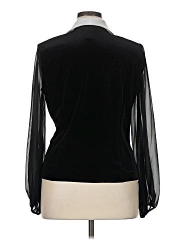 Alex Evenings Long Sleeve Blouse (view 2)