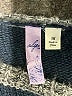 Alya Stripes Black Pullover Sweater Size M - photo 7